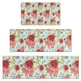 thumbnail image 1 of Pioneer Flower Floral Print Pattern Kitchen Rugs Sets Of 3,Kitchen Runner Rugs Non Skid Washable,Decorative Kitchen Floor Mats for Kitchen,Sink,Laundry,17"x30"+ 17"x47" + 17"x59", 1 of 6