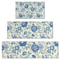 thumbnail image 1 of Pioneer Flower Floral Print Pattern Kitchen Rugs Sets Of 3,Kitchen Runner Rugs Non Skid Washable,Decorative Kitchen Floor Mats for Kitchen,Sink,Laundry,17"x30"+ 17"x47" + 17"x59", 1 of 6
