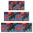 thumbnail image 1 of Pioneer Flower Floral Print Pattern Kitchen Rugs Sets Of 3,Kitchen Runner Rugs Non Skid Washable,Decorative Kitchen Floor Mats for Kitchen,Sink,Laundry,17"x30"+ 17"x47" + 17"x59", 1 of 6
