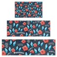 thumbnail image 1 of Pioneer Flower Floral Print Pattern Kitchen Rugs Sets Of 3,Kitchen Runner Rugs Non Skid Washable,Decorative Kitchen Floor Mats for Kitchen,Sink,Laundry,17"x30"+ 17"x47" + 17"x59", 1 of 6