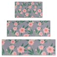 thumbnail image 1 of Pioneer Flower Floral Print Pattern Kitchen Rugs Sets Of 3,Kitchen Runner Rugs Non Skid Washable,Decorative Kitchen Floor Mats for Kitchen,Sink,Laundry,17"x30"+ 17"x47" + 17"x59", 1 of 6