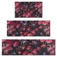 thumbnail image 1 of Pioneer Flower Floral Print Pattern Kitchen Rugs Sets Of 3,Kitchen Runner Rugs Non Skid Washable,Decorative Kitchen Floor Mats for Kitchen,Sink,Laundry,17"x30"+ 17"x47" + 17"x59", 1 of 6