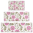 thumbnail image 1 of Pioneer Flower Floral Print Pattern Kitchen Rugs Sets Of 3,Kitchen Runner Rugs Non Skid Washable,Decorative Kitchen Floor Mats for Kitchen,Sink,Laundry,17"x30"+ 17"x47" + 17"x59", 1 of 6