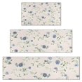 thumbnail image 1 of Pioneer Flower Floral Print Pattern Kitchen Rugs Sets Of 3,Kitchen Runner Rugs Non Skid Washable,Decorative Kitchen Floor Mats for Kitchen,Sink,Laundry,17"x30"+ 17"x47" + 17"x59", 1 of 6
