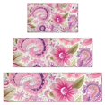 thumbnail image 1 of Pioneer Flower Floral Print Pattern Kitchen Rugs Sets Of 3,Kitchen Runner Rugs Non Skid Washable,Decorative Kitchen Floor Mats for Kitchen,Sink,Laundry,17"x30"+ 17"x47" + 17"x59", 1 of 6