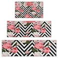 thumbnail image 1 of Pioneer Flower Floral Print Pattern Kitchen Rugs Sets Of 3,Kitchen Runner Rugs Non Skid Washable,Decorative Kitchen Floor Mats for Kitchen,Sink,Laundry,17"x30"+ 17"x47" + 17"x59", 1 of 6