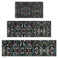 thumbnail image 1 of Pioneer Flower Floral Print Pattern Kitchen Rugs Sets Of 3,Kitchen Runner Rugs Non Skid Washable,Decorative Kitchen Floor Mats for Kitchen,Sink,Laundry,17"x30"+ 17"x47" + 17"x59", 1 of 6