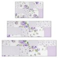 thumbnail image 1 of Pioneer Flower Floral Print Pattern Kitchen Rugs Sets Of 3,Kitchen Runner Rugs Non Skid Washable,Decorative Kitchen Floor Mats for Kitchen,Sink,Laundry,17"x30"+ 17"x47" + 17"x59", 1 of 6