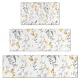 thumbnail image 1 of Pioneer Flower Floral Print Pattern Kitchen Rugs Sets Of 3,Kitchen Runner Rugs Non Skid Washable,Decorative Kitchen Floor Mats for Kitchen,Sink,Laundry,17"x30"+ 17"x47" + 17"x59", 1 of 6