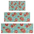 thumbnail image 1 of Pioneer Flower Floral Print Pattern Kitchen Rugs Sets Of 3,Kitchen Runner Rugs Non Skid Washable,Decorative Kitchen Floor Mats for Kitchen,Sink,Laundry,17"x30"+ 17"x47" + 17"x59", 1 of 6