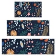 thumbnail image 1 of Pioneer Flower Floral Print Pattern Kitchen Rugs Sets Of 3,Kitchen Runner Rugs Non Skid Washable,Decorative Kitchen Floor Mats for Kitchen,Sink,Laundry,17"x30"+ 17"x47" + 17"x59", 1 of 6