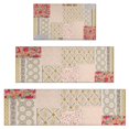 thumbnail image 1 of Pioneer Flower Floral Print Pattern Kitchen Rugs Sets Of 3,Kitchen Runner Rugs Non Skid Washable,Decorative Kitchen Floor Mats for Kitchen,Sink,Laundry,17"x30"+ 17"x47" + 17"x59", 1 of 6