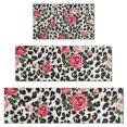 thumbnail image 1 of Pioneer Flower Floral Print Pattern Kitchen Rugs Sets Of 3,Kitchen Runner Rugs Non Skid Washable,Decorative Kitchen Floor Mats for Kitchen,Sink,Laundry,17"x30"+ 17"x47" + 17"x59", 1 of 6