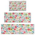 thumbnail image 1 of Pioneer Flower Floral Print Pattern Kitchen Rugs Sets Of 3,Kitchen Runner Rugs Non Skid Washable,Decorative Kitchen Floor Mats for Kitchen,Sink,Laundry,17"x30"+ 17"x47" + 17"x59", 1 of 6