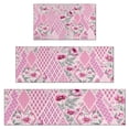 thumbnail image 1 of Pioneer Flower Floral Print Pattern Kitchen Rugs Sets Of 3,Kitchen Runner Rugs Non Skid Washable,Decorative Kitchen Floor Mats for Kitchen,Sink,Laundry,17"x30"+ 17"x47" + 17"x59", 1 of 6