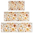 thumbnail image 1 of Pioneer Flower Floral Print Pattern Kitchen Rugs Sets Of 3,Kitchen Runner Rugs Non Skid Washable,Decorative Kitchen Floor Mats for Kitchen,Sink,Laundry,17"x30"+ 17"x47" + 17"x59", 1 of 6
