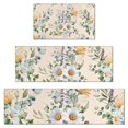 thumbnail image 1 of Pioneer Flower Floral Print Pattern Kitchen Rugs Sets Of 3,Kitchen Runner Rugs Non Skid Washable,Decorative Kitchen Floor Mats for Kitchen,Sink,Laundry,17"x30"+ 17"x47" + 17"x59", 1 of 6