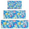 thumbnail image 1 of Pioneer Flower Floral Print Pattern Kitchen Rugs Sets Of 3,Kitchen Runner Rugs Non Skid Washable,Decorative Kitchen Floor Mats for Kitchen,Sink,Laundry,17"x30"+ 17"x47" + 17"x59", 1 of 6