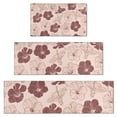 thumbnail image 1 of Pioneer Flower Floral Print Pattern Kitchen Rugs Sets Of 3,Kitchen Runner Rugs Non Skid Washable,Decorative Kitchen Floor Mats for Kitchen,Sink,Laundry,17"x30"+ 17"x47" + 17"x59", 1 of 6