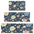 thumbnail image 1 of Pioneer Flower Floral Print Pattern Kitchen Rugs Sets Of 3,Kitchen Runner Rugs Non Skid Washable,Decorative Kitchen Floor Mats for Kitchen,Sink,Laundry,17"x30"+ 17"x47" + 17"x59", 1 of 6