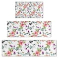 thumbnail image 1 of Pioneer Flower Floral Print Pattern Kitchen Rugs Sets Of 3,Kitchen Runner Rugs Non Skid Washable,Decorative Kitchen Floor Mats for Kitchen,Sink,Laundry,17"x30"+ 17"x47" + 17"x59", 1 of 6