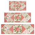 thumbnail image 1 of Pioneer Flower Floral Print Pattern Kitchen Rugs Sets Of 3,Kitchen Runner Rugs Non Skid Washable,Decorative Kitchen Floor Mats for Kitchen,Sink,Laundry,17"x30"+ 17"x47" + 17"x59", 1 of 6