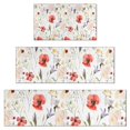 thumbnail image 1 of Pioneer Flower Floral Print Pattern Kitchen Rugs Sets Of 3,Kitchen Runner Rugs Non Skid Washable,Decorative Kitchen Floor Mats for Kitchen,Sink,Laundry,17"x30"+ 17"x47" + 17"x59", 1 of 6