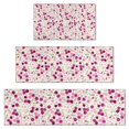 thumbnail image 1 of Pioneer Flower Floral Print Pattern Kitchen Rugs Sets Of 3,Kitchen Runner Rugs Non Skid Washable,Decorative Kitchen Floor Mats for Kitchen,Sink,Laundry,17"x30"+ 17"x47" + 17"x59", 1 of 6