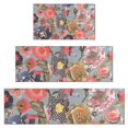 thumbnail image 1 of Pioneer Flower Floral Print Pattern Kitchen Rugs Sets Of 3,Kitchen Runner Rugs Non Skid Washable,Decorative Kitchen Floor Mats for Kitchen,Sink,Laundry,17"x30"+ 17"x47" + 17"x59", 1 of 6