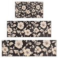 thumbnail image 1 of Pioneer Flower Floral Print Pattern Kitchen Rugs Sets Of 3,Kitchen Runner Rugs Non Skid Washable,Decorative Kitchen Floor Mats for Kitchen,Sink,Laundry,17"x30"+ 17"x47" + 17"x59", 1 of 6