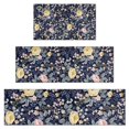 thumbnail image 1 of Pioneer Flower Floral Print Pattern Kitchen Rugs Sets Of 3,Kitchen Runner Rugs Non Skid Washable,Decorative Kitchen Floor Mats for Kitchen,Sink,Laundry,17"x30"+ 17"x47" + 17"x59", 1 of 6