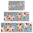 thumbnail image 1 of Pioneer Flower Floral Print Pattern Kitchen Rugs Sets Of 3,Kitchen Runner Rugs Non Skid Washable,Decorative Kitchen Floor Mats for Kitchen,Sink,Laundry,17"x30"+ 17"x47" + 17"x59", 1 of 6