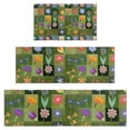 thumbnail image 1 of Pioneer Flower Floral Print Pattern Kitchen Rugs Sets Of 3,Kitchen Runner Rugs Non Skid Washable,Decorative Kitchen Floor Mats for Kitchen,Sink,Laundry,17"x30"+ 17"x47" + 17"x59", 1 of 6