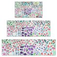 thumbnail image 1 of Pioneer Flower Floral Print Pattern Kitchen Rugs Sets Of 3,Kitchen Runner Rugs Non Skid Washable,Decorative Kitchen Floor Mats for Kitchen,Sink,Laundry,17"x30"+ 17"x47" + 17"x59", 1 of 6