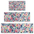 thumbnail image 1 of Pioneer Flower Floral Print Pattern Kitchen Rugs Sets Of 3,Kitchen Runner Rugs Non Skid Washable,Decorative Kitchen Floor Mats for Kitchen,Sink,Laundry,17"x30"+ 17"x47" + 17"x59", 1 of 6