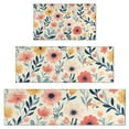 thumbnail image 1 of Pioneer Flower Floral Print Pattern Kitchen Rugs Sets Of 3,Kitchen Runner Rugs Non Skid Washable,Decorative Kitchen Floor Mats for Kitchen,Sink,Laundry,17"x30"+ 17"x47" + 17"x59", 1 of 6