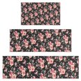 thumbnail image 1 of Pioneer Flower Floral Print Pattern Kitchen Rugs Sets Of 3,Kitchen Runner Rugs Non Skid Washable,Decorative Kitchen Floor Mats for Kitchen,Sink,Laundry,17"x30"+ 17"x47" + 17"x59", 1 of 6