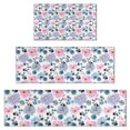 thumbnail image 1 of Pioneer Flower Floral Print Pattern Kitchen Rugs Sets Of 3,Kitchen Runner Rugs Non Skid Washable,Decorative Kitchen Floor Mats for Kitchen,Sink,Laundry,17"x30"+ 17"x47" + 17"x59", 1 of 6