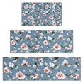 thumbnail image 1 of Pioneer Flower Floral Print Pattern Kitchen Rugs Sets Of 3,Kitchen Runner Rugs Non Skid Washable,Decorative Kitchen Floor Mats for Kitchen,Sink,Laundry,17"x30"+ 17"x47" + 17"x59", 1 of 6
