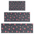 thumbnail image 1 of Pioneer Flower Floral Print Pattern Kitchen Rugs Sets Of 3,Kitchen Runner Rugs Non Skid Washable,Decorative Kitchen Floor Mats for Kitchen,Sink,Laundry,17"x30"+ 17"x47" + 17"x59", 1 of 6