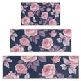 thumbnail image 1 of Pioneer Flower Floral Print Pattern Kitchen Rugs Sets Of 3,Kitchen Runner Rugs Non Skid Washable,Decorative Kitchen Floor Mats for Kitchen,Sink,Laundry,17"x30"+ 17"x47" + 17"x59", 1 of 6