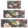 thumbnail image 1 of Pioneer Flower Floral Print Pattern Kitchen Rugs Sets Of 3,Kitchen Runner Rugs Non Skid Washable,Decorative Kitchen Floor Mats for Kitchen,Sink,Laundry,17"x30"+ 17"x47" + 17"x59", 1 of 6