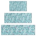 thumbnail image 1 of Pioneer Flower Floral Print Pattern Kitchen Rugs Sets Of 3,Kitchen Runner Rugs Non Skid Washable,Decorative Kitchen Floor Mats for Kitchen,Sink,Laundry,17"x30"+ 17"x47" + 17"x59", 1 of 6