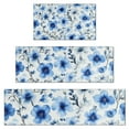 thumbnail image 1 of Pioneer Flower Floral Print Pattern Kitchen Rugs Sets Of 3,Kitchen Runner Rugs Non Skid Washable,Decorative Kitchen Floor Mats for Kitchen,Sink,Laundry,17"x30"+ 17"x47" + 17"x59", 1 of 6