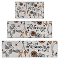 thumbnail image 1 of Pioneer Flower Floral Print Pattern Kitchen Rugs Sets Of 3,Kitchen Runner Rugs Non Skid Washable,Decorative Kitchen Floor Mats for Kitchen,Sink,Laundry,17"x30"+ 17"x47" + 17"x59", 1 of 6