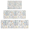 thumbnail image 1 of Pioneer Flower Floral Print Pattern Kitchen Rugs Sets Of 3,Kitchen Runner Rugs Non Skid Washable,Decorative Kitchen Floor Mats for Kitchen,Sink,Laundry,17"x30"+ 17"x47" + 17"x59", 1 of 6