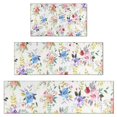 thumbnail image 1 of Pioneer Flower Floral Print Pattern Kitchen Rugs Sets Of 3,Kitchen Runner Rugs Non Skid Washable,Decorative Kitchen Floor Mats for Kitchen,Sink,Laundry,17"x30"+ 17"x47" + 17"x59", 1 of 6