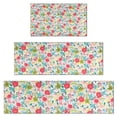 thumbnail image 1 of Pioneer Flower Floral Print Pattern Kitchen Rugs Sets Of 3,Kitchen Runner Rugs Non Skid Washable,Decorative Kitchen Floor Mats for Kitchen,Sink,Laundry,17"x30"+ 17"x47" + 17"x59", 1 of 6