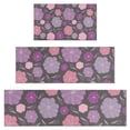 thumbnail image 1 of Pioneer Flower Floral Print Pattern Kitchen Rugs Sets Of 3,Kitchen Runner Rugs Non Skid Washable,Decorative Kitchen Floor Mats for Kitchen,Sink,Laundry,17"x30"+ 17"x47" + 17"x59", 1 of 6