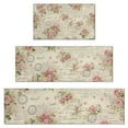 thumbnail image 1 of Pioneer Flower Floral Print Pattern Kitchen Rugs Sets Of 3,Kitchen Runner Rugs Non Skid Washable,Decorative Kitchen Floor Mats for Kitchen,Sink,Laundry,17"x30"+ 17"x47" + 17"x59", 1 of 6